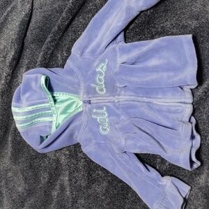 Girls 3month Adidas jacket and pants